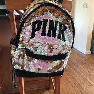 PINK backpack